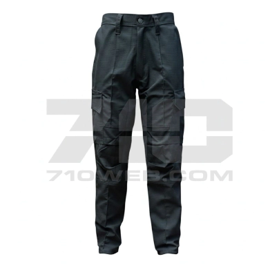 Pantalon risptop negro